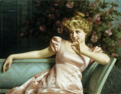 Eine junge Schönheit von Vittorio Reggianini