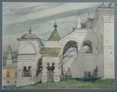 Die Dreifaltigkeitskirche in Solikamsk von Vladimir Alexandrovich Plotnikov