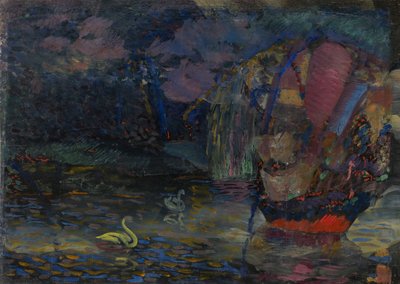 Feensee, 1909-1910 von Daniel Vladimir Baranoff Rossine