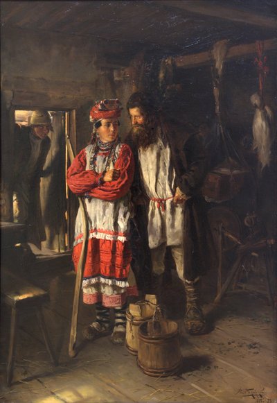 Schwiegervater, 1888 von Vladimir Egorovic Makovsky