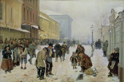 Das Obdachlosenhaus, 1889 von Vladimir Egorovic Makovsky