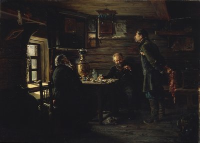 Die Nachtigallenliebhaber, 1872-1873 von Vladimir Egorovic Makovsky