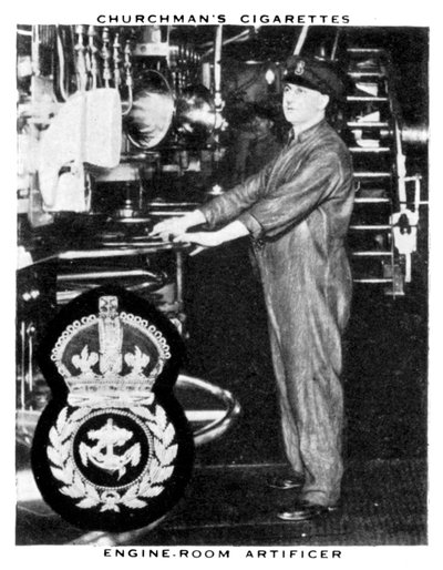 Maschinenraum-Handwerker, 1937 von WA and AC Churchman
