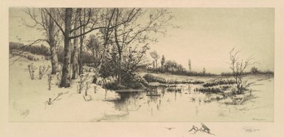 Gekleidet in ein Gewand aus unberührtem Schnee von W.C. Bauer