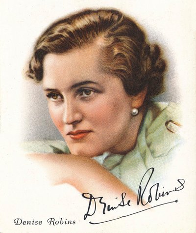 Denise Robins, 1937 von WD and HO Wills