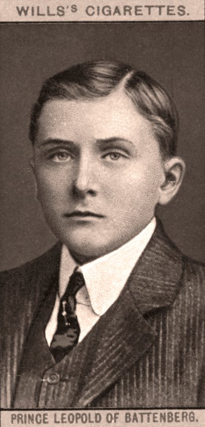 Prinz Leopold von Battenberg, 1908 von WD and HO Wills