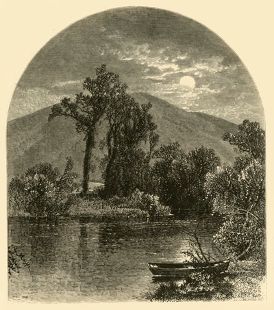 Hoosac River, North Adams, 1874 von W.H. Morse