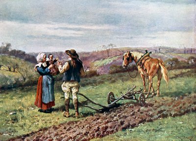 Eine Szene in der Bretagne, 1902-1903 von W Baird