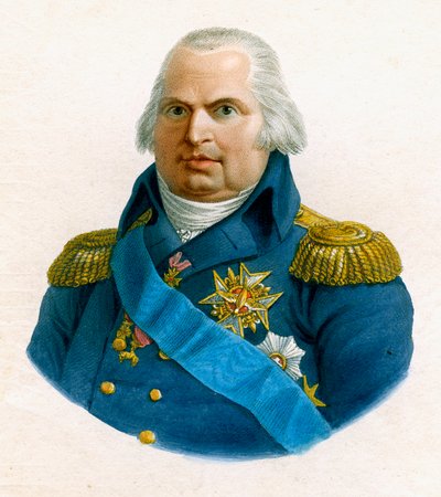 Louis XVIII, König von Frankreich, 19. Jahrhundert von W Evans