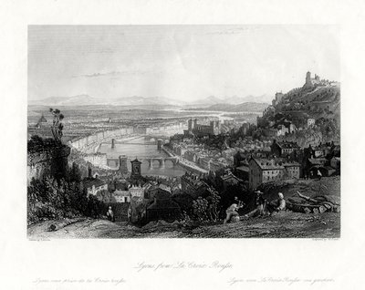 Lyon, Frankreich, 1875 von W Floyd