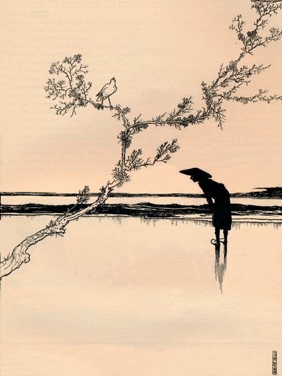 Die Nachtigall, 1897 von William Heath Robinson