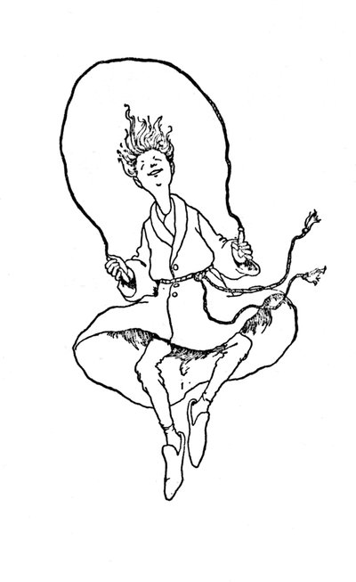 Der Sohn lebte fröhlich, um 1930 von William Heath Robinson