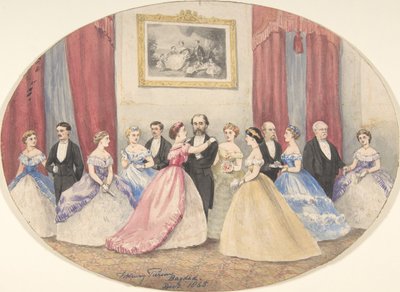 Britischer Empfang in Bagdad, 1865 von W Henry Pierson