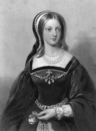 Lady Jane Grey, Königin von England von W. Holl