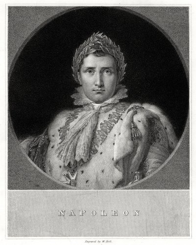 Napoleon Bonaparte, 19. Jahrhundert von W. Holl