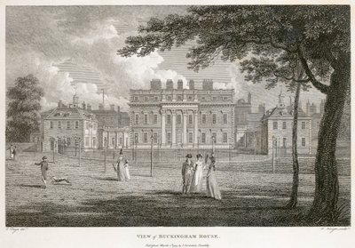 Buckingham House, Westminster, London, 1799 von W Knight