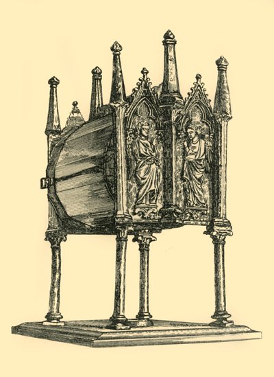 Reliquiar, 14. Jahrhundert, 1881 von W. M. McGill