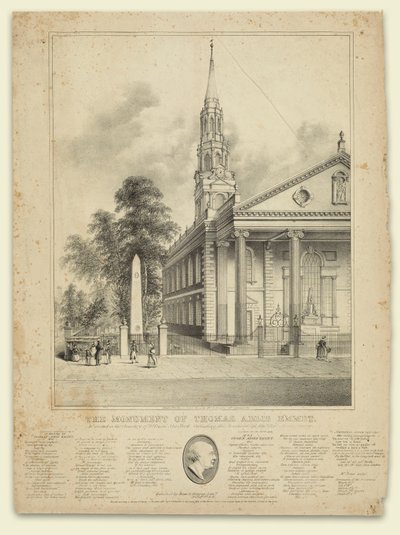 Das Denkmal von Thomas Addis Emmet von W. R. Browne