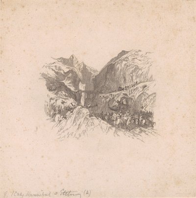 Hannibal überquert die Alpen (Vignetten) von W. R. Smith