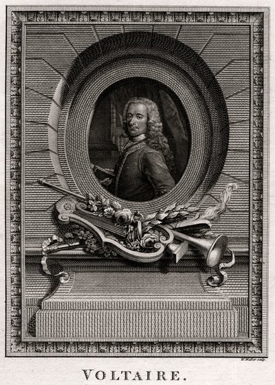 Voltaire, 1774 von W. Walker