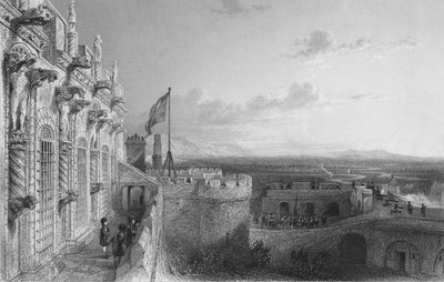 Stirling Castle, 19. Jahrhundert von W. Wallis