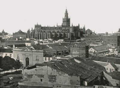 Die Kathedrale, Sevilla, Spanien, 1895 von W and S Ltd