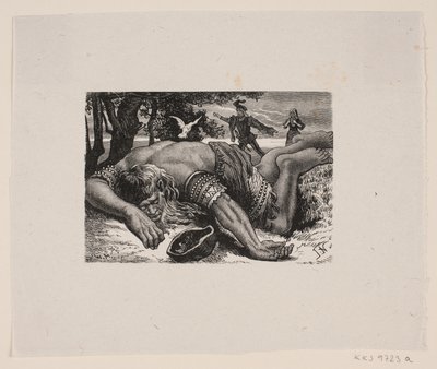 Illustration zum Märchen von Waldemar Bøhme
