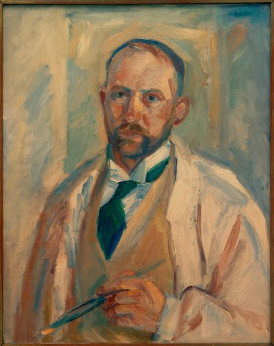 Selbstbildnis von Waldemar Rosler