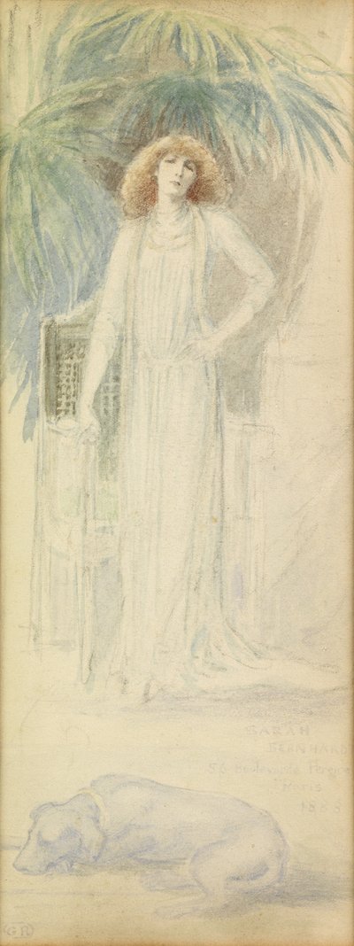 Sarah Bernhardt von Walford Graham Robertson