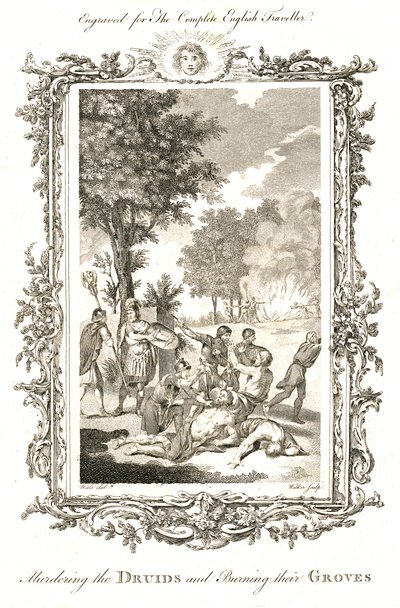 Die Ermordung der Druiden, ca. 1771-1772 von Walker