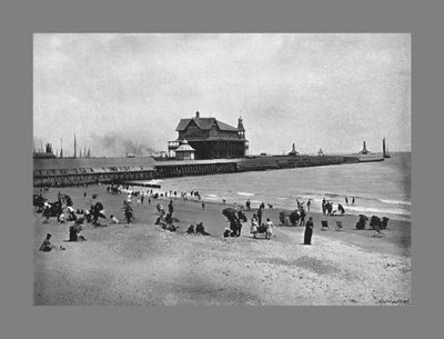 Der Pier, Lowestoft, um 1900 von Walter Boughton