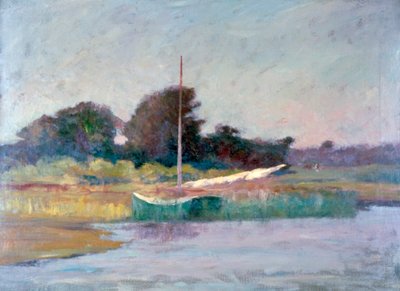 Einsames Boot, ca. 1868-1917 von Walter Clark