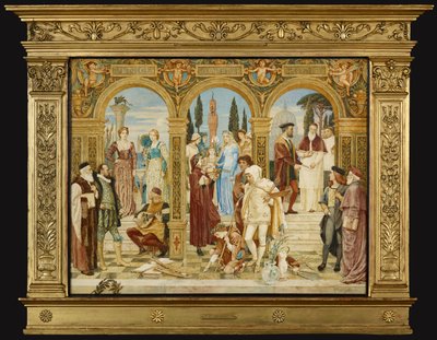 Die Apotheose der italienischen Kunst von Walter Crane