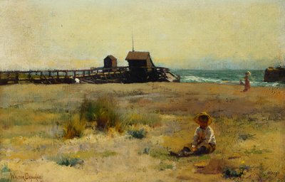 Junge am Strand, 1884 von Walter Frederick Osborne