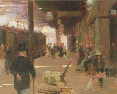 Bahnhof Hastings von Walter Frederick Osborne
