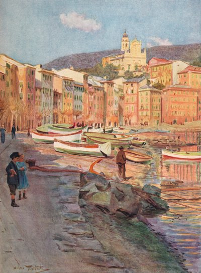 S. Margherita Ligure, um 1910, 1912 von Walter Frederick Roofe Tyndale