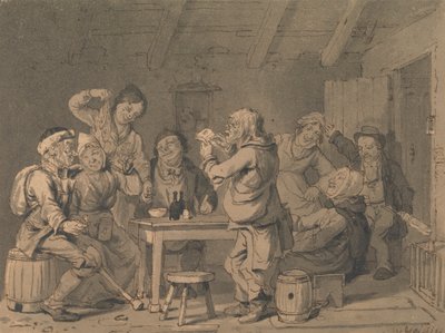 Humorvolle Familienszene von Walter Geikie