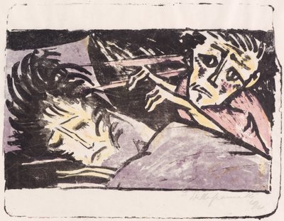 Qual Torment, 1920-1921 von Walter Gramatte
