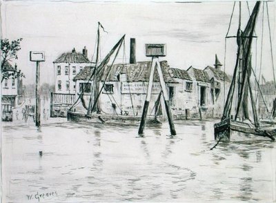 Chelsea Dock von Walter Greaves