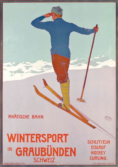 Wintersport in Graubünden von Walter Koch
