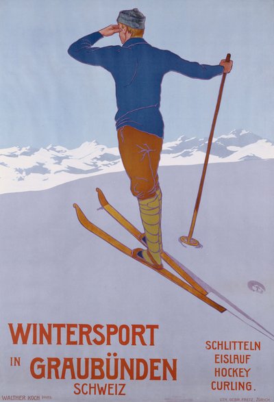 Wintersport in Graubünden von Walter Koch
