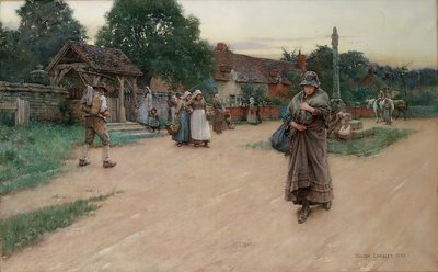 Verraten, 1887 von Walter Langley