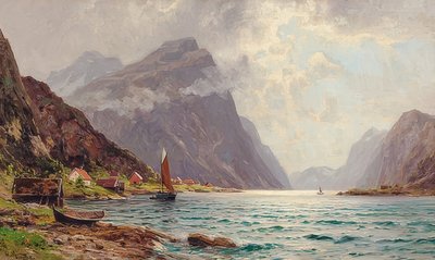 Fjordlandschaft von Walter Moras