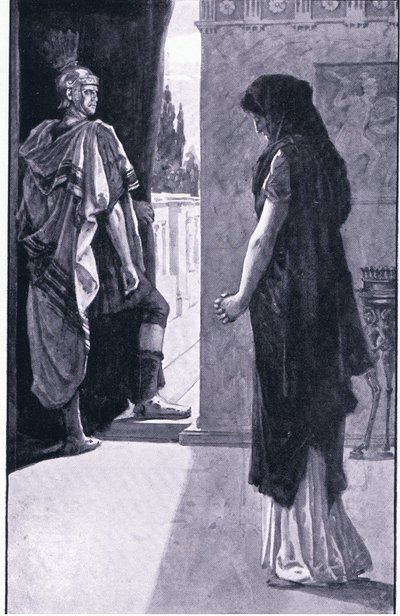 Antonius und Octavia von Walter Paget