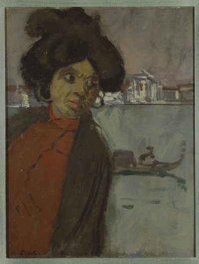 Inez auf den Zattere von Walter Richard Sickert