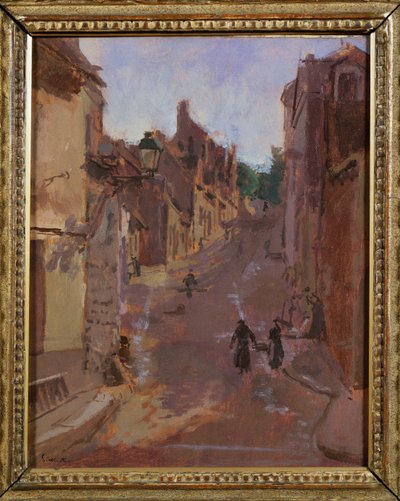 Der Hügel in Neuville von Walter Richard Sickert