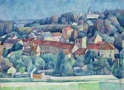 Dorf und Schloss Hardricourt von Walter Rosam