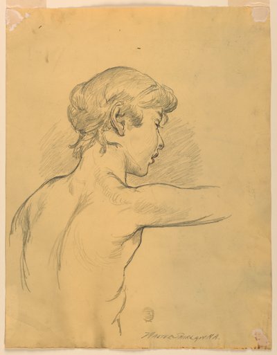 Aktstudie von Walter Shirlaw