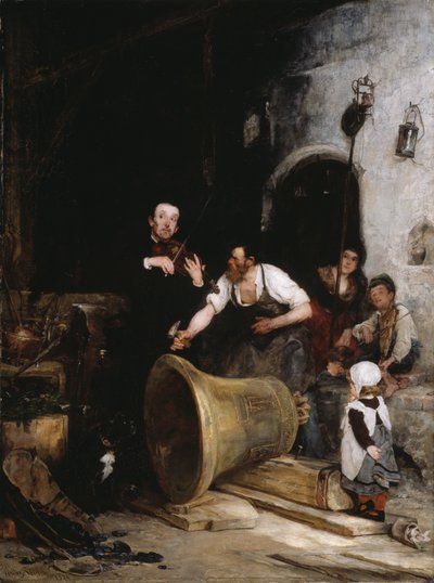Die Glocke stimmen von Walter Shirlaw