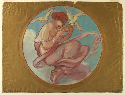 Venus (Entwurf für ein Wandgemälde) von Walter Shirlaw